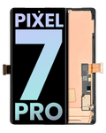 OLED display with frame (with fingerprint sensor) for Google Pixel 7 Pro (Original OEM) (All colors)