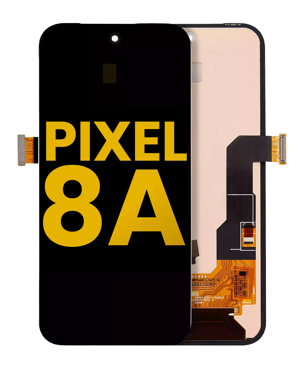 OLED-Display o. Rahmen o. FP-Sensor Refurbished Google Pixel 8A Alle Farben