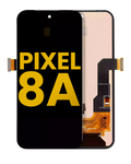 OLED-Display o. Rahmen o. FP-Sensor Refurbished Google Pixel 8A Alle Farben