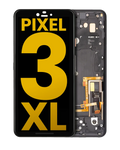 OLED Display with Frame for Google Pixel 3 XL (Refurbished) (Just Black)