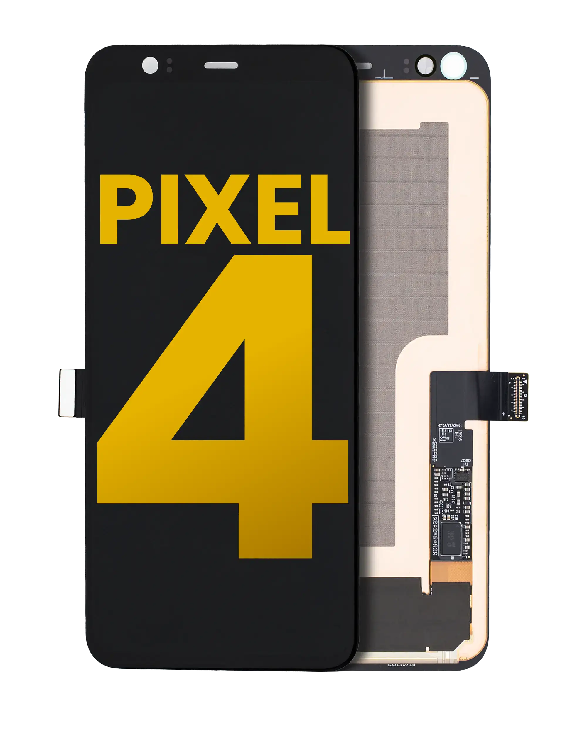 Frameless OLED Display for Google Pixel 4 (All Models) (Refurbished) (All Colors)