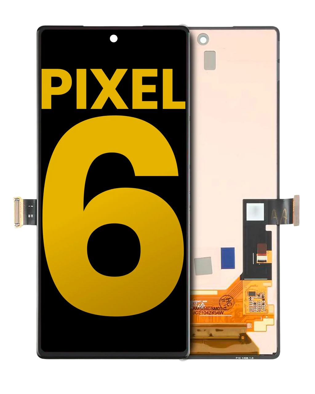 OLED-Display ohne Rahmen Google Pixel 6 Refurbished ohne Fingerabdrucksensor