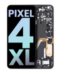 OLED-Display mit Rahmen für Google Pixel 4 XL Weiß (Original OEM)