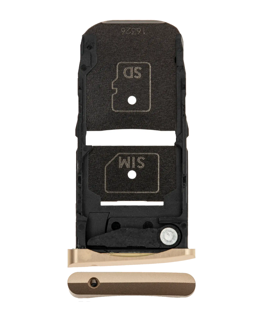 SIM-Kartenhalter für Motorola Moto Z Force Droid (XT1650-02 / 2016) (Gold)
