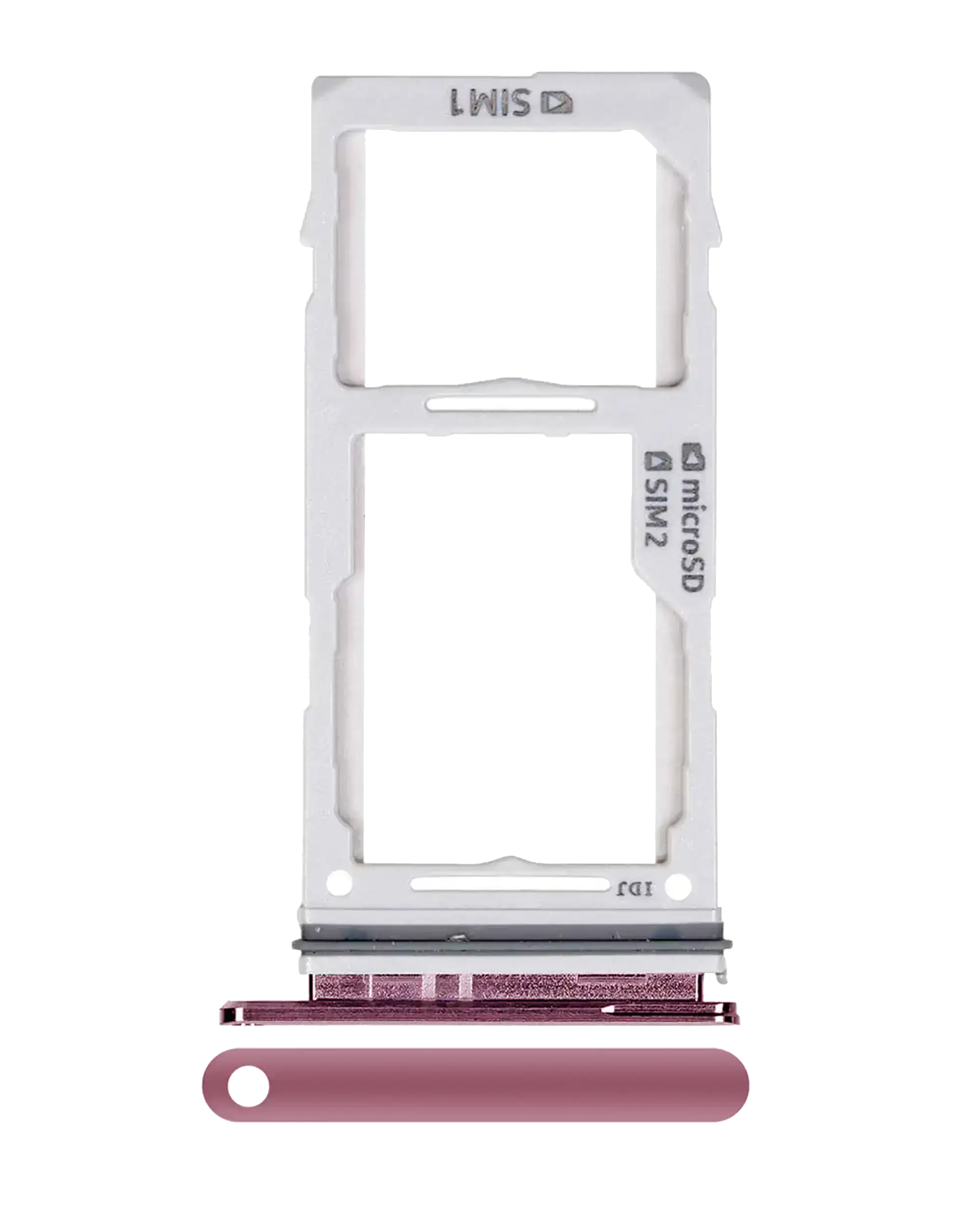 Dual-SIM-Kartenfach für Samsung Galaxy S10 / S10 Plus / S10E (Flamingo Pink)