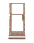 Dual SIM Card Tray for Motorola Moto G9 Plus (XT2087 / 2020) - Rose Gold