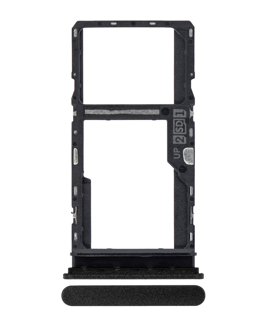 Dual-SIM-Kartenfach für Motorola Moto G30 (XT2129 / 2021) (Phantom Black)