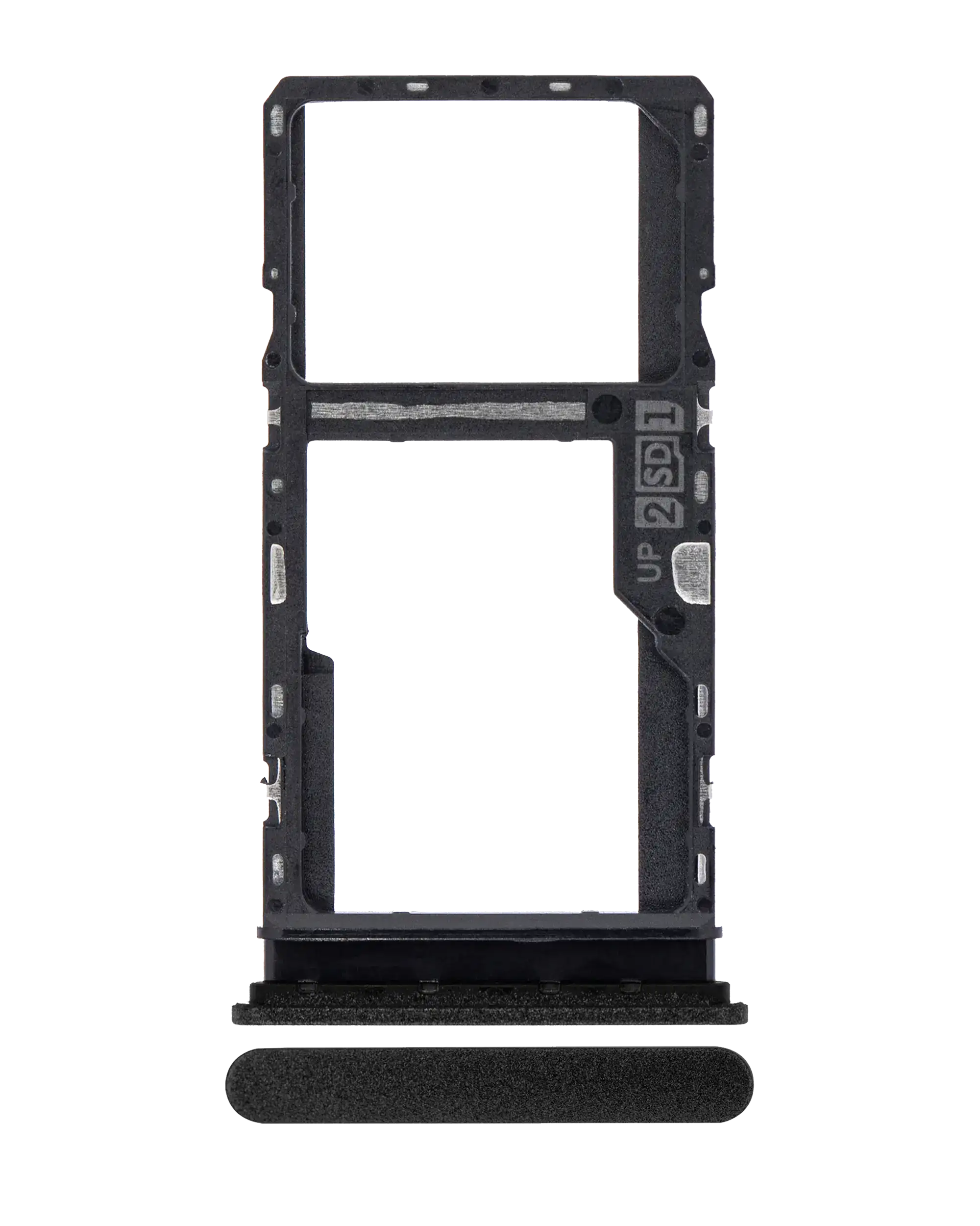 Dual-SIM-Kartenfach für Motorola Moto G30 (XT2129 / 2021) (Phantom Black)