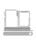SIM-Karten-Tray für LG X Venture (H700) Original OEM Silber
