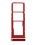 Dual SIM Card Tray for Samsung Galaxy A10 (A105 / 2019) (Red)