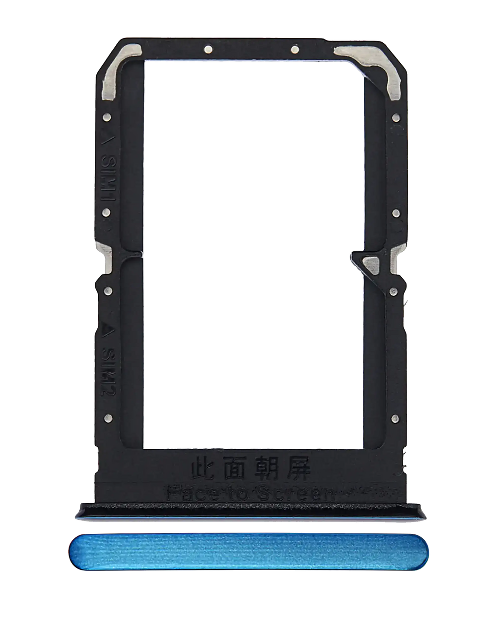 Dual-SIM-Kartenfach für OnePlus Nord CE 5G (Blue Void)
