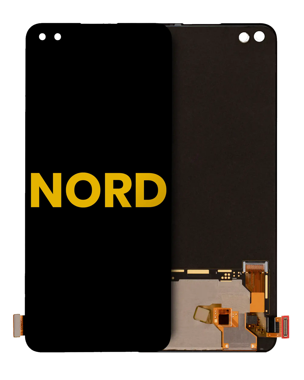 OLED-Display ohne Rahmen für OnePlus Nord (Refurbished) (Alle Farben)