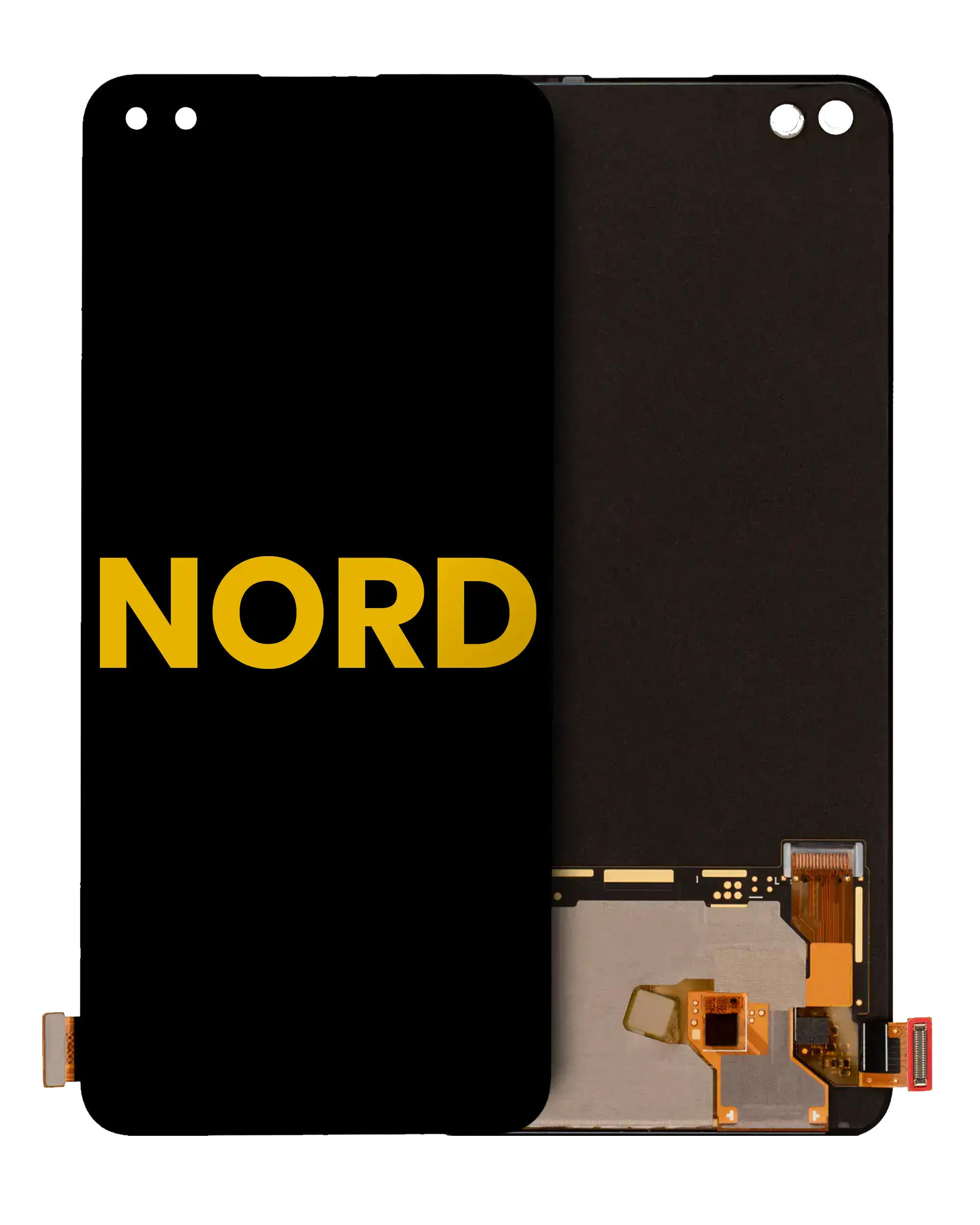 OLED-Display ohne Rahmen für OnePlus Nord (Refurbished) (Alle Farben)