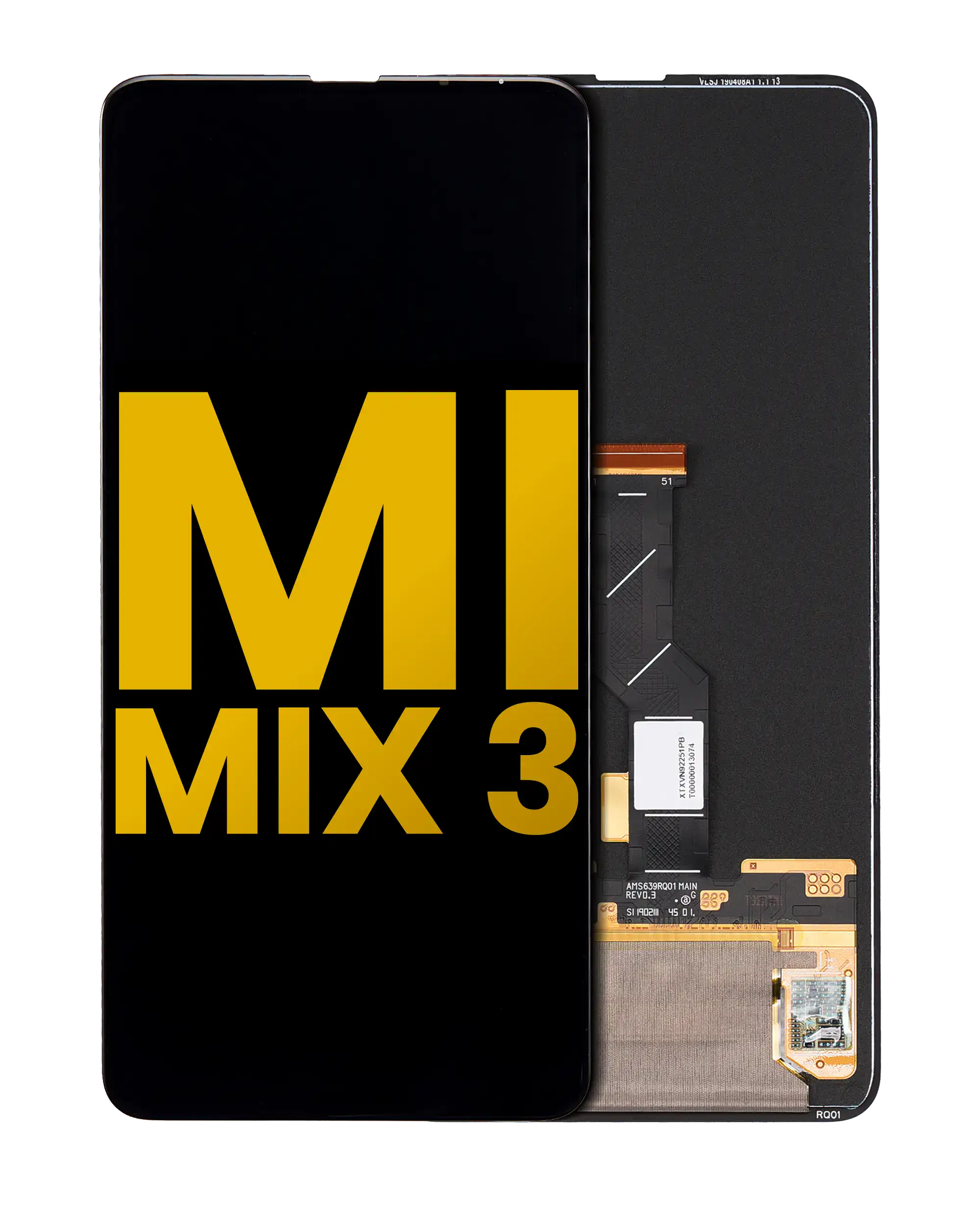 OLED-Display ohne Rahmen für Xiaomi Mi Mix 3 (Refurbished) (Alle Farben)