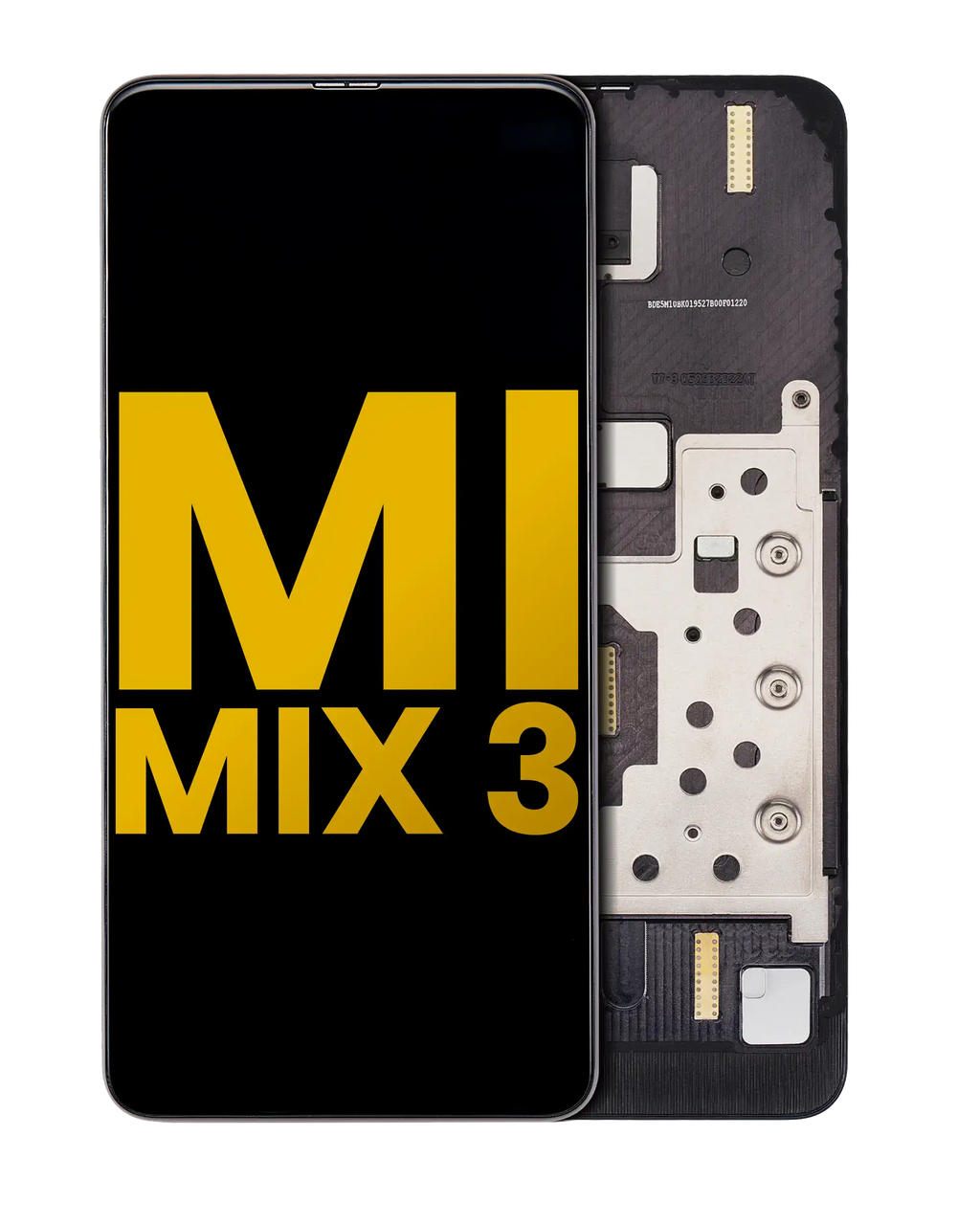 OLED-Display mit Rahmen für Xiaomi Mi Mix 3 (Refurbished) (Alle Farben)