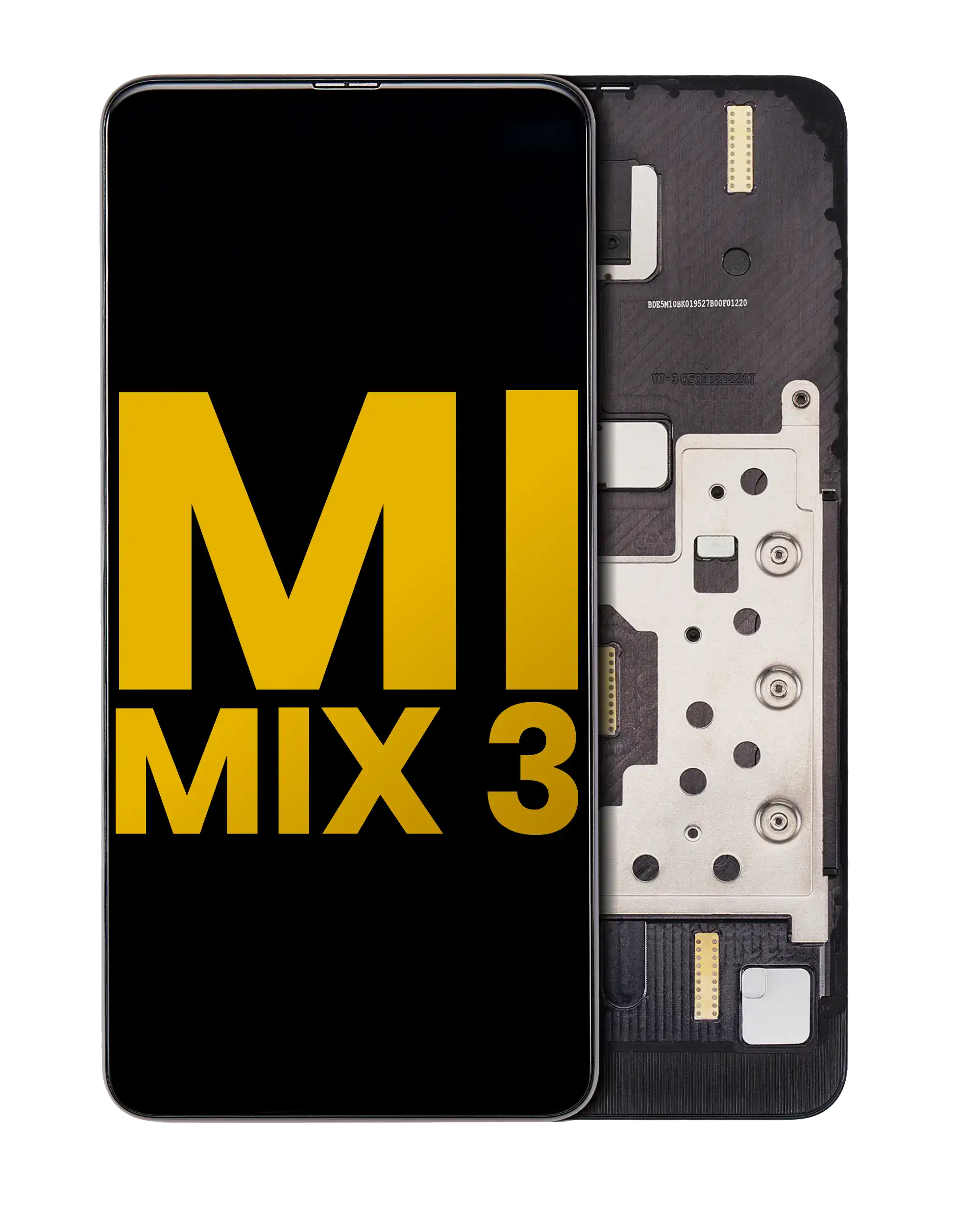 OLED-Display mit Rahmen für Xiaomi Mi Mix 3 (Refurbished) (Alle Farben)