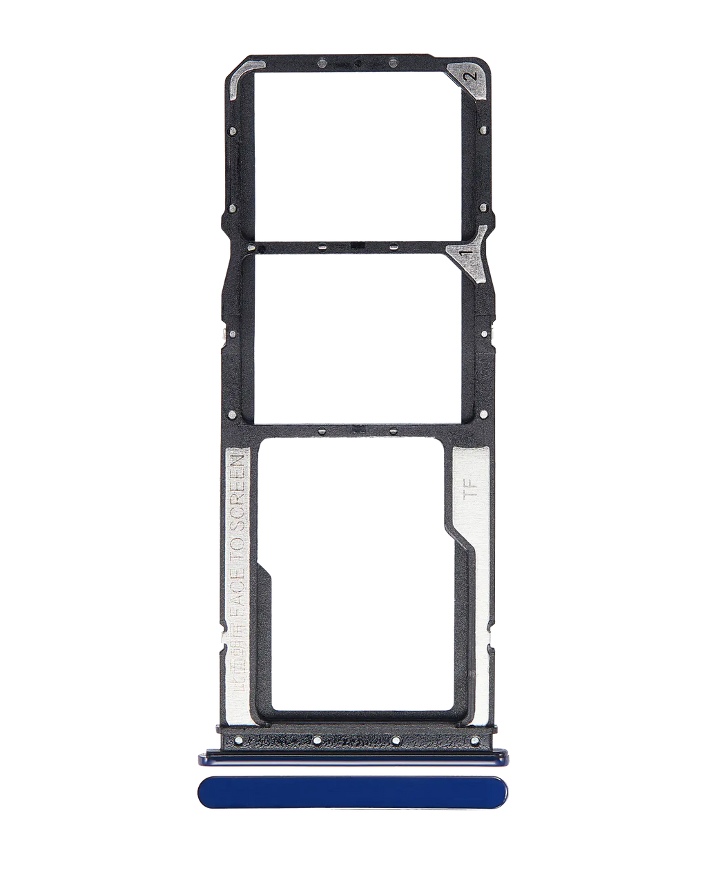 Dual SIM card tray for Xiaomi Redmi 8 (Sapphire Blue)