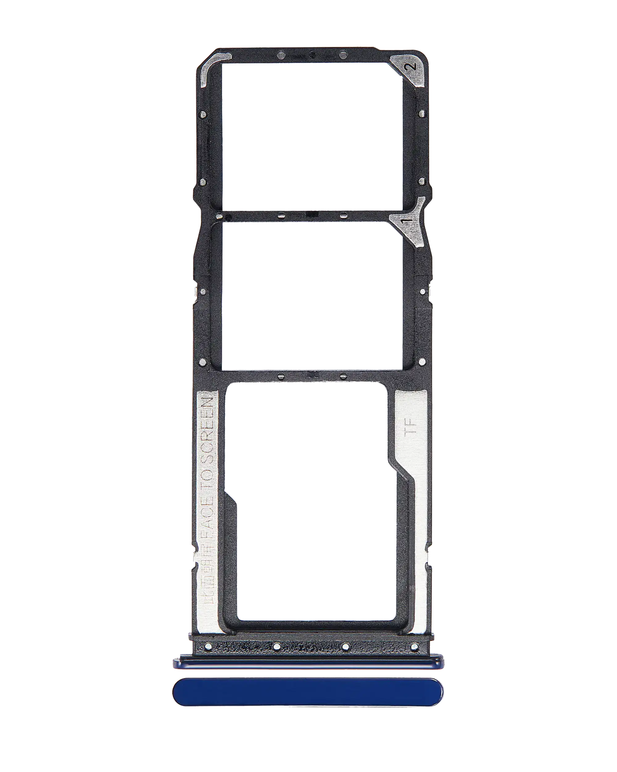 Dual SIM card tray for Xiaomi Redmi 8 (Sapphire Blue)