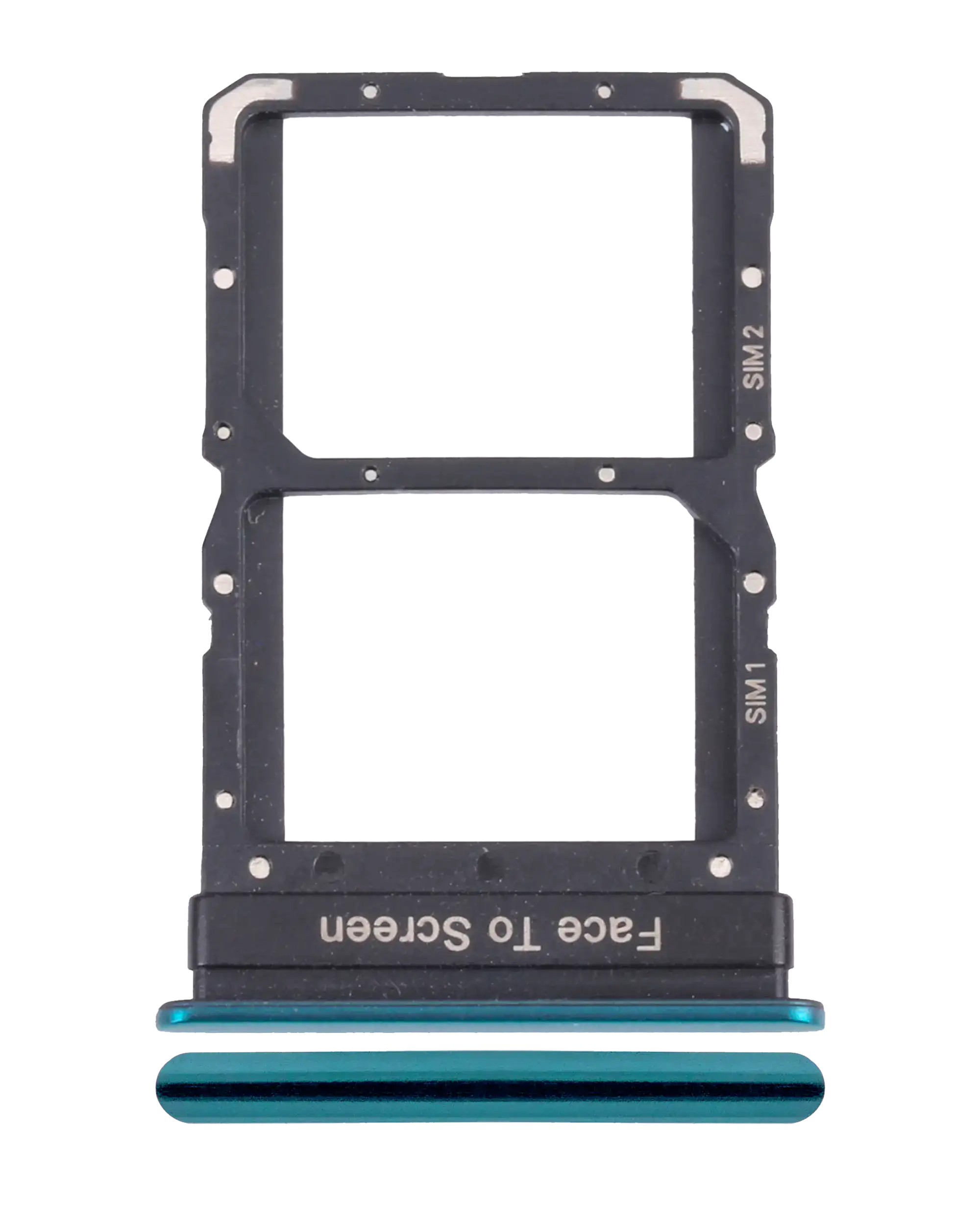 Dual-SIM-Kartenfach für Xiaomi Mi 10 5G / Mi 10 Pro (Coral Grün)