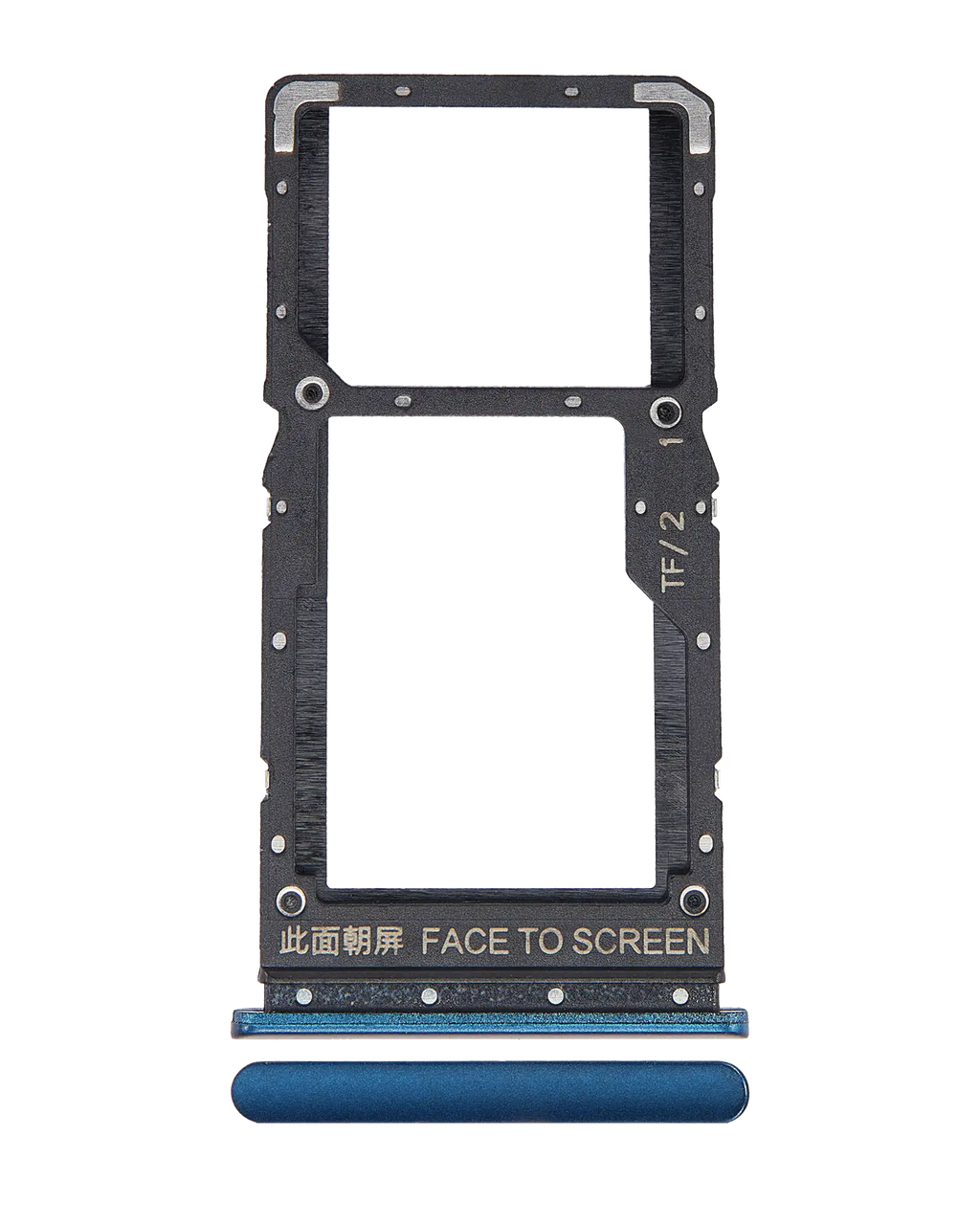 Dual SIM card tray for Xiaomi Redmi Note 10 5G (Aurora Green)