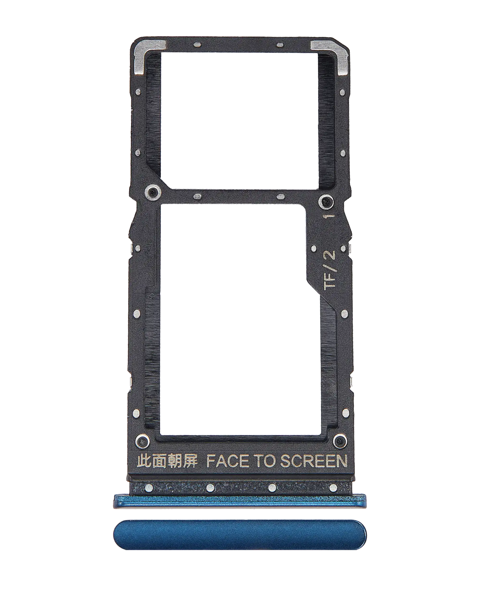 Dual SIM card tray for Xiaomi Redmi Note 10 5G (Aurora Green)
