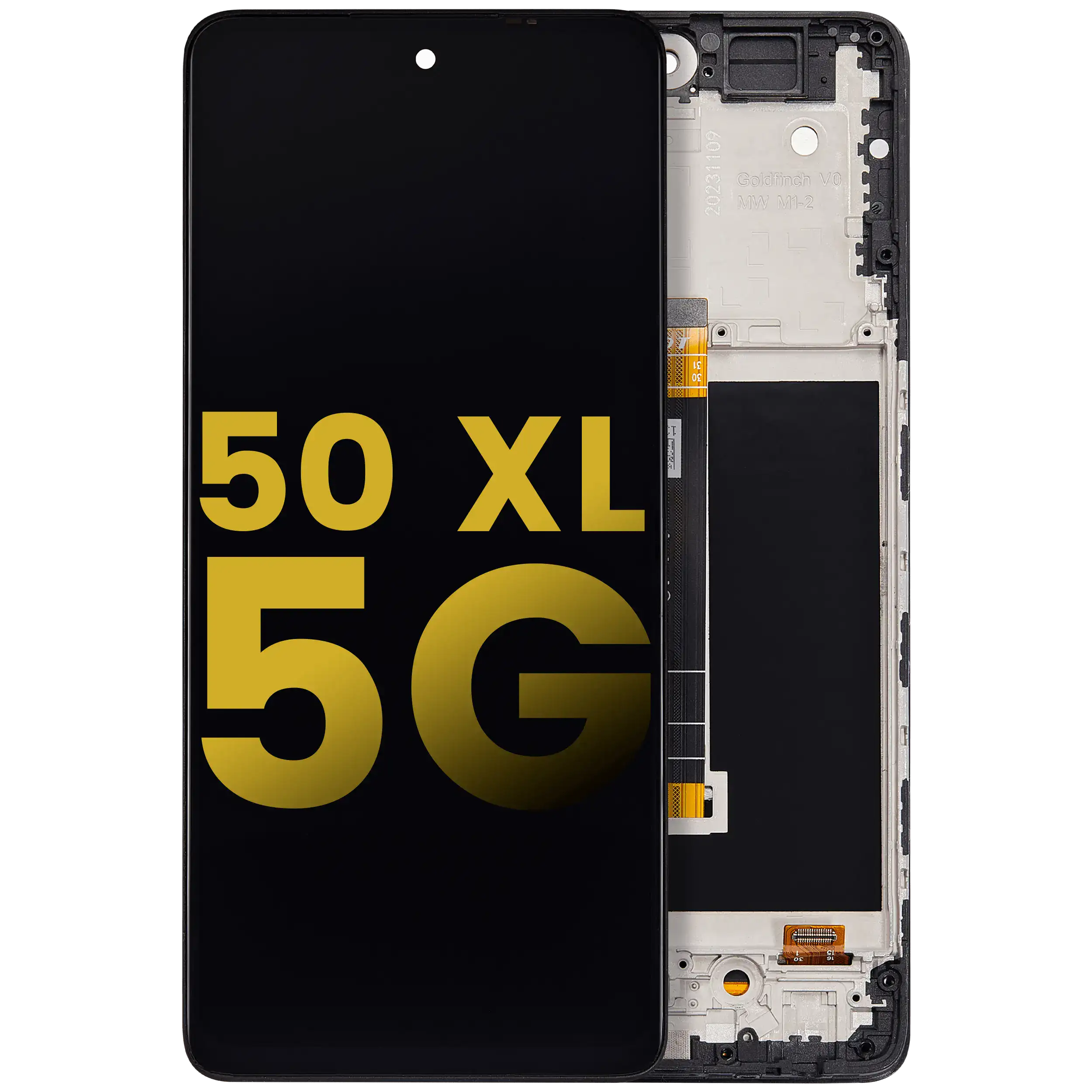 LCD-Display mit Rahmen für TCL 50 XL 5G (Refurbished) (Alle Farben)