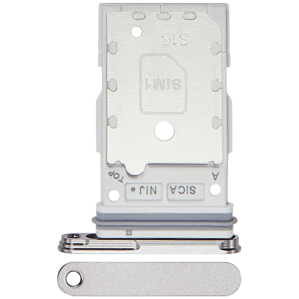 Dual-SIM-Kartenfach für Samsung Galaxy S25 / S25 Plus (Premium) (Weiß)