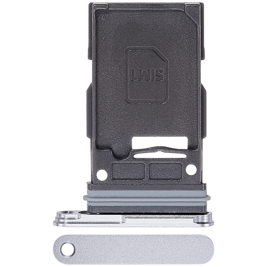 Single SIM Card Tray for Samsung Galaxy S25 / S25 Plus (Premium) (White)
