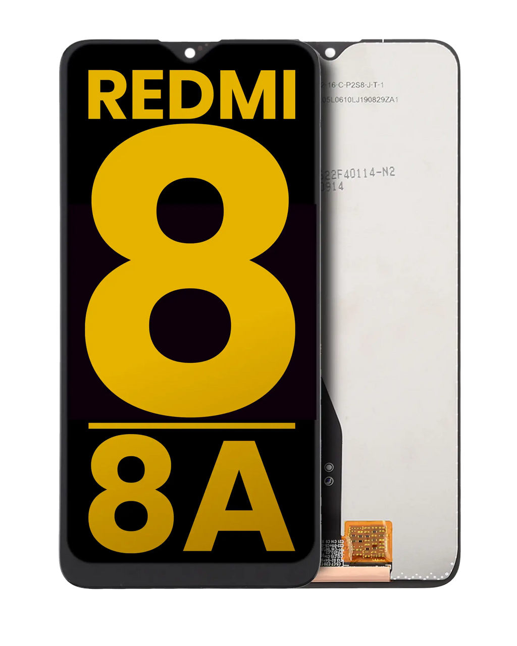 LCD-Display ohne Rahmen für Xiaomi Redmi 8 / 8A (Refurbished) (Alle Farben)