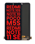 OLED-Display ohne Rahmen Xiaomi Redmi Note 10/10S/11SE/Poco M5s Aftermarket Plus
