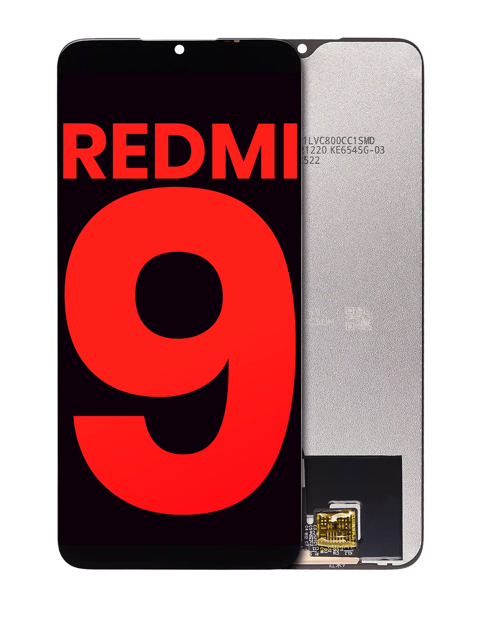 LCD-Display ohne Rahmen für Xiaomi Redmi 9 (Aftermarket Plus) (Alle Farben)