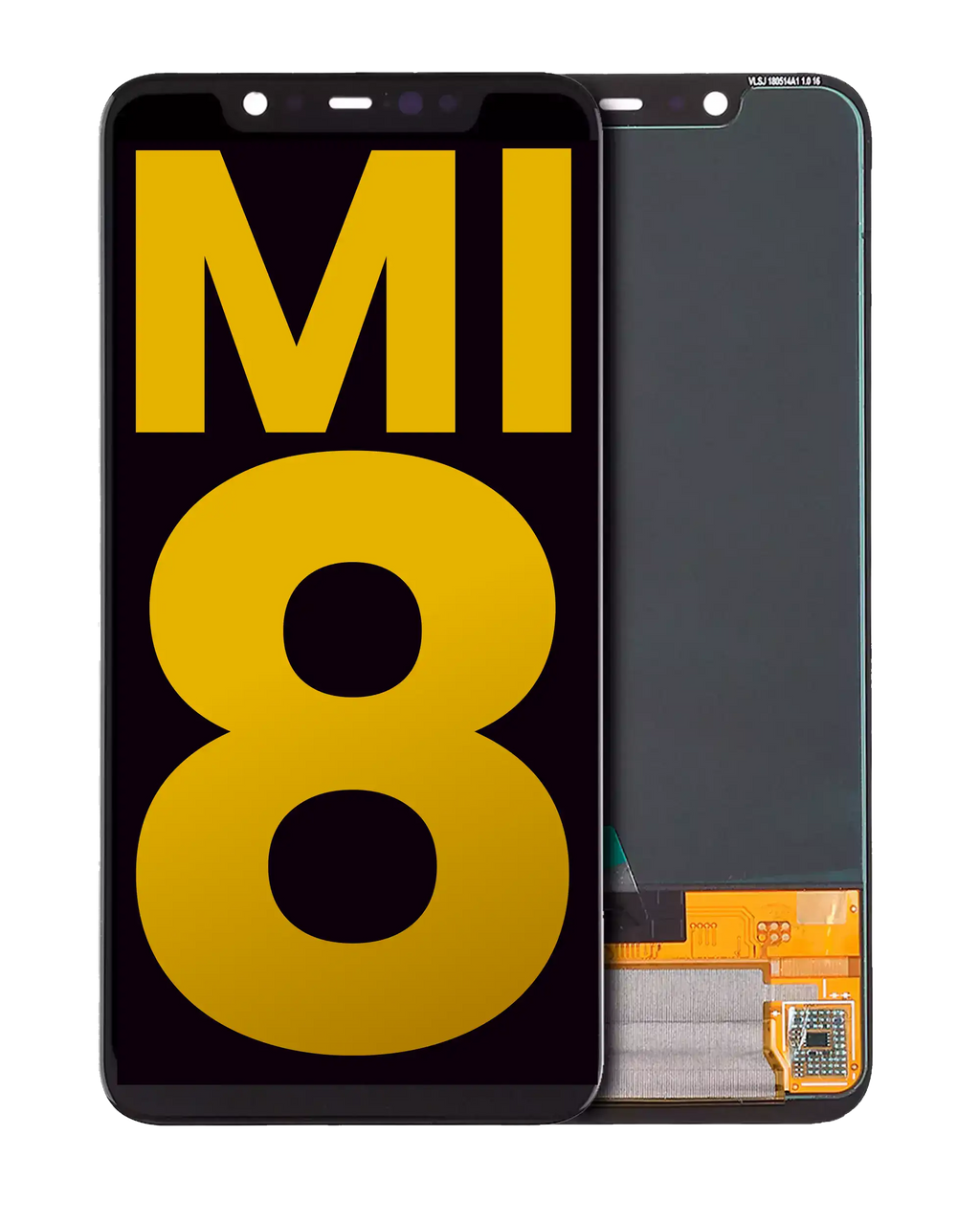 OLED-Display ohne Rahmen für Xiaomi Mi 8 (Refurbished) (Alle Farben)