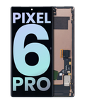 OLED Display with Frame and Fingerprint Sensor for Google Pixel 6 Pro (Original OEM) (all colors)