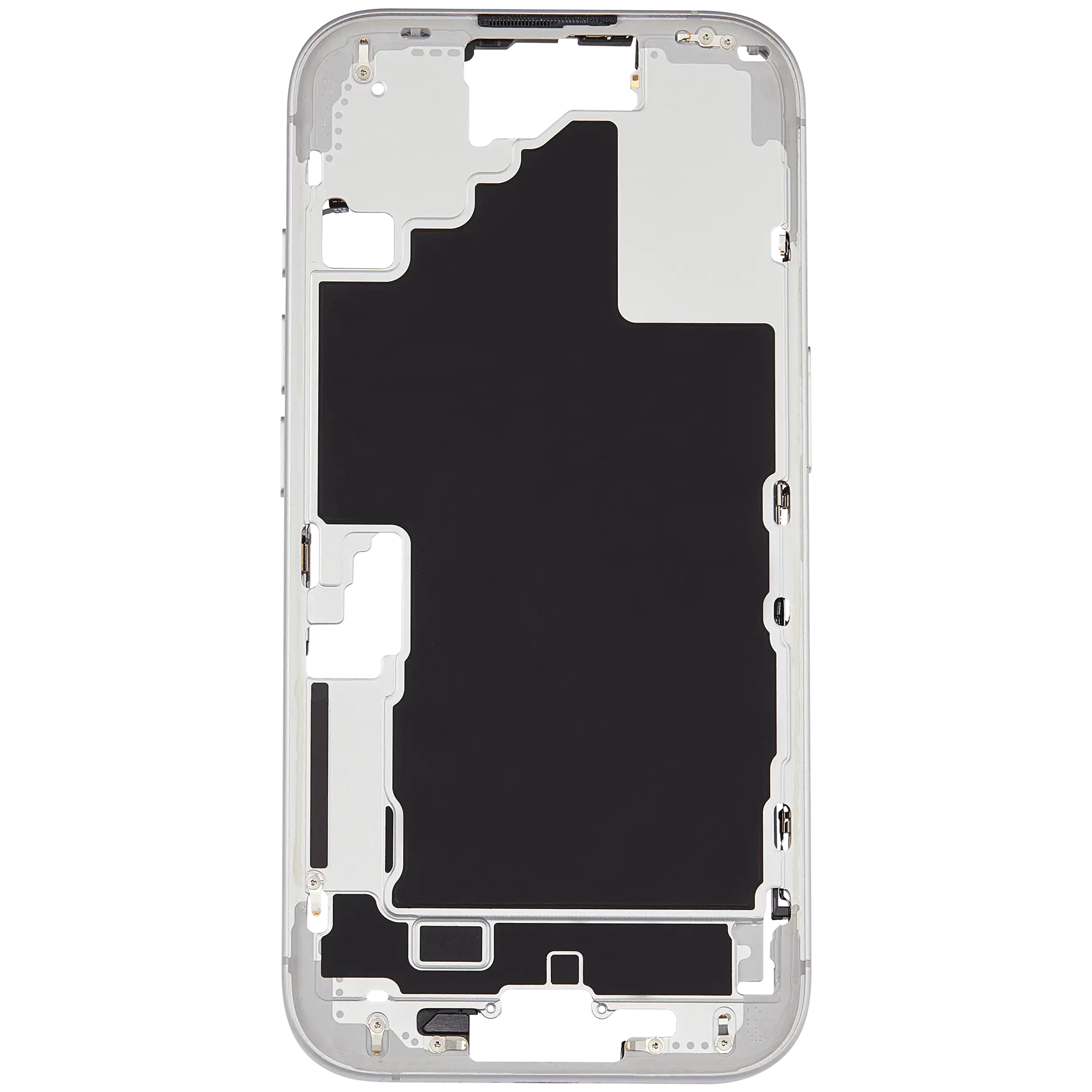 Original Apple-Ausbau A gebraucht – iPhone 16 US Version Rahmen Weiß