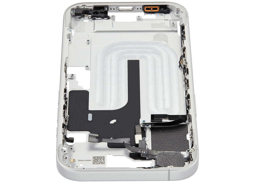 Original Apple-Ausbau A gebraucht – iPhone 16 US Version Rahmen Weiß