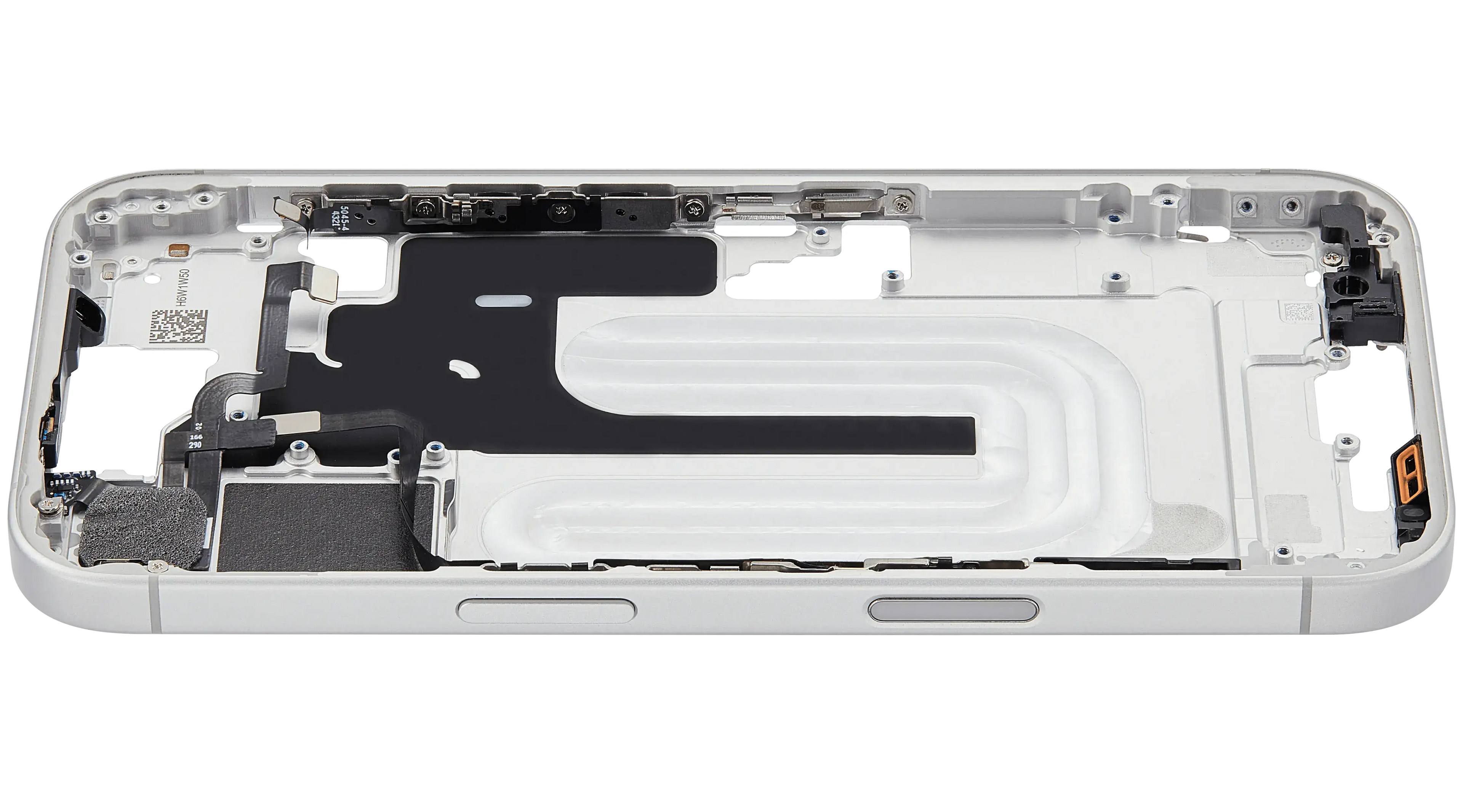 Original Apple-Ausbau A gebraucht – iPhone 16 US Version Rahmen Weiß