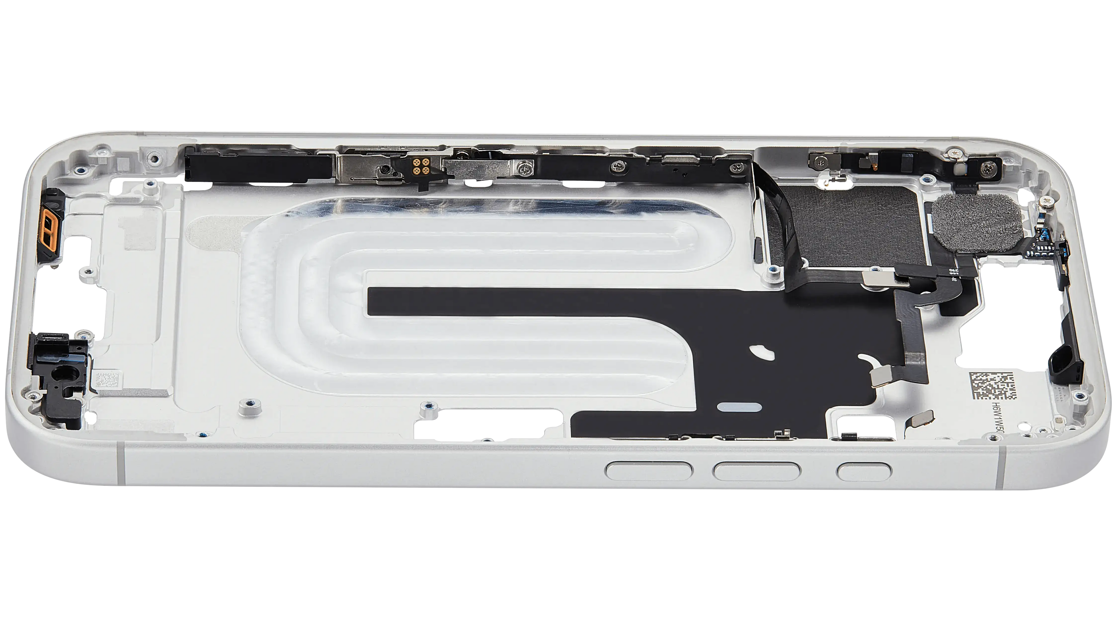Original Apple-Ausbau A gebraucht – iPhone 16 US Version Rahmen Weiß