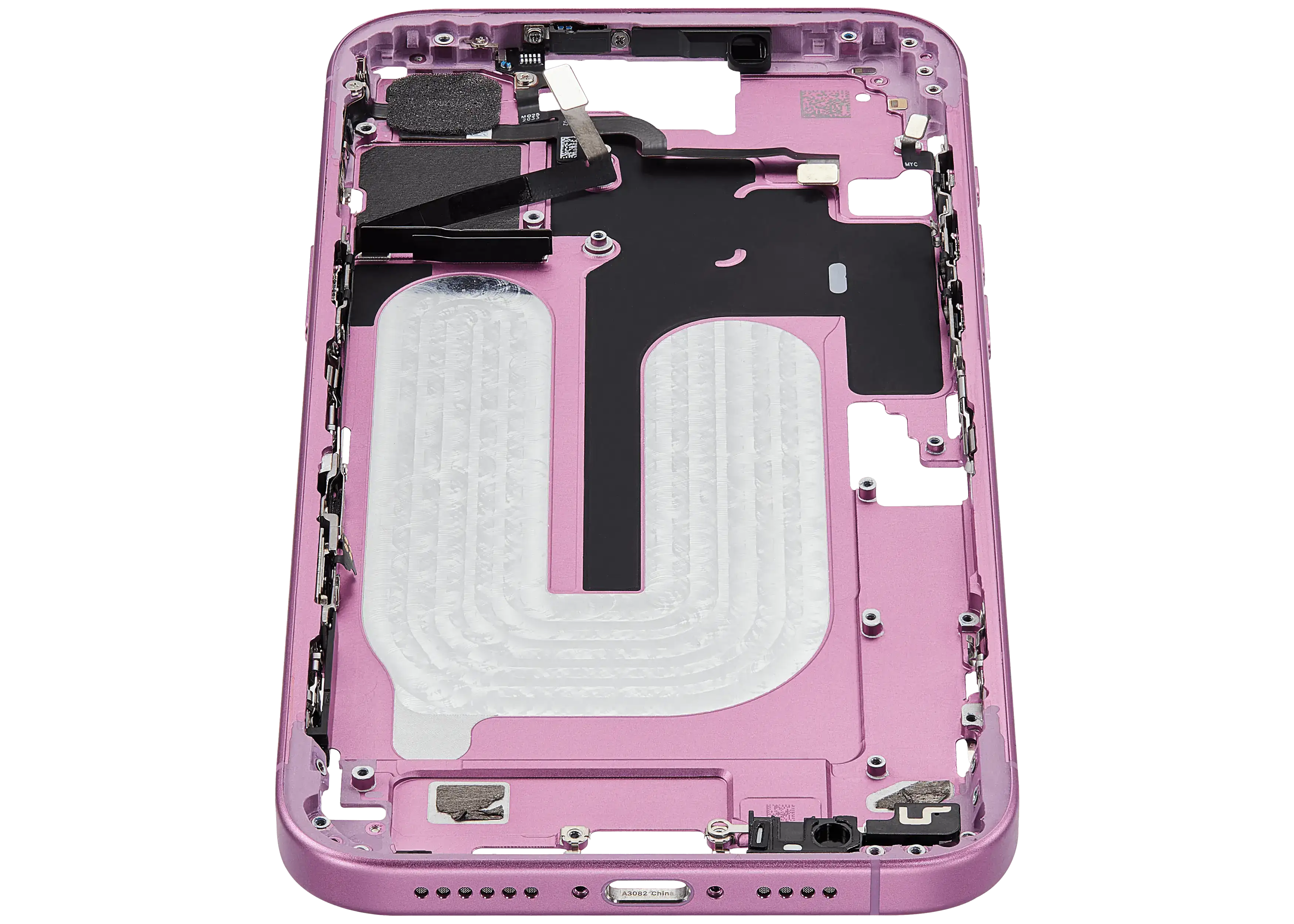 Original Apple-Ausbau A gebraucht – iPhone 16 Plus US Version Rahmen Rosa