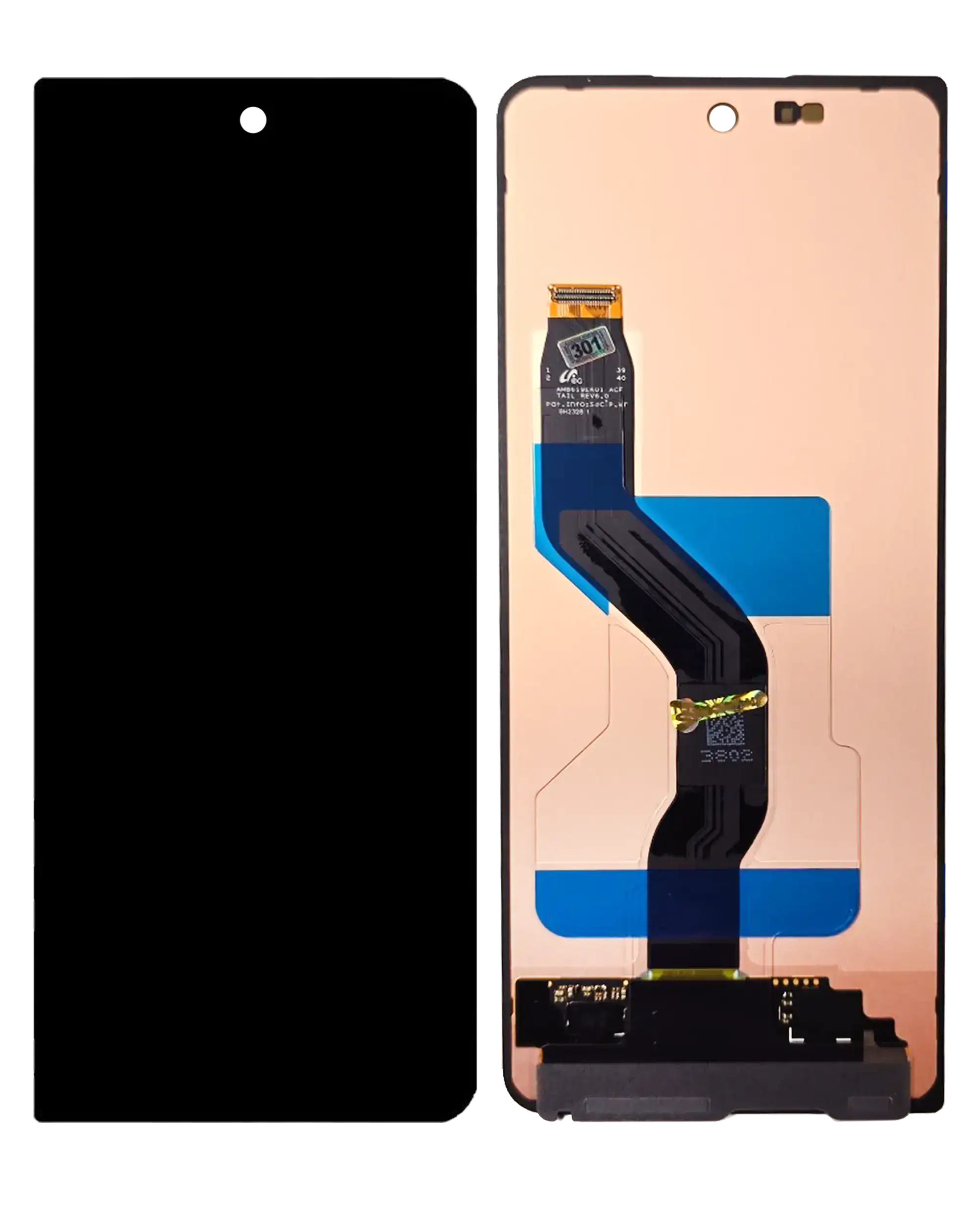 Outer OLED-Display für Samsung Galaxy Z Fold 5 5G (gebrauchter OEM-Ausbau, Qualität B/C) (Alle Farben)