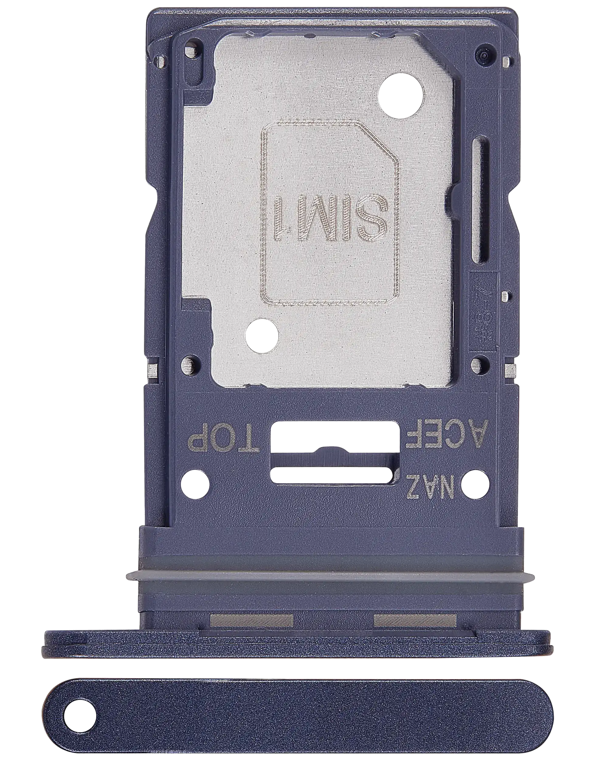 Dual SIM Card Tray for Samsung Galaxy A35 (A356 / 2024) (Premium) (Navy)