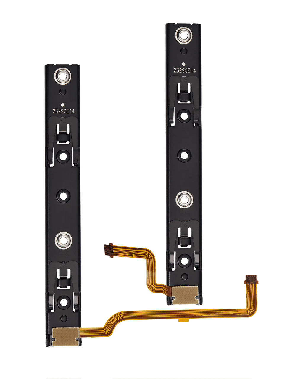 Left & right rail with flex cable for Nintendo Switch (console side)