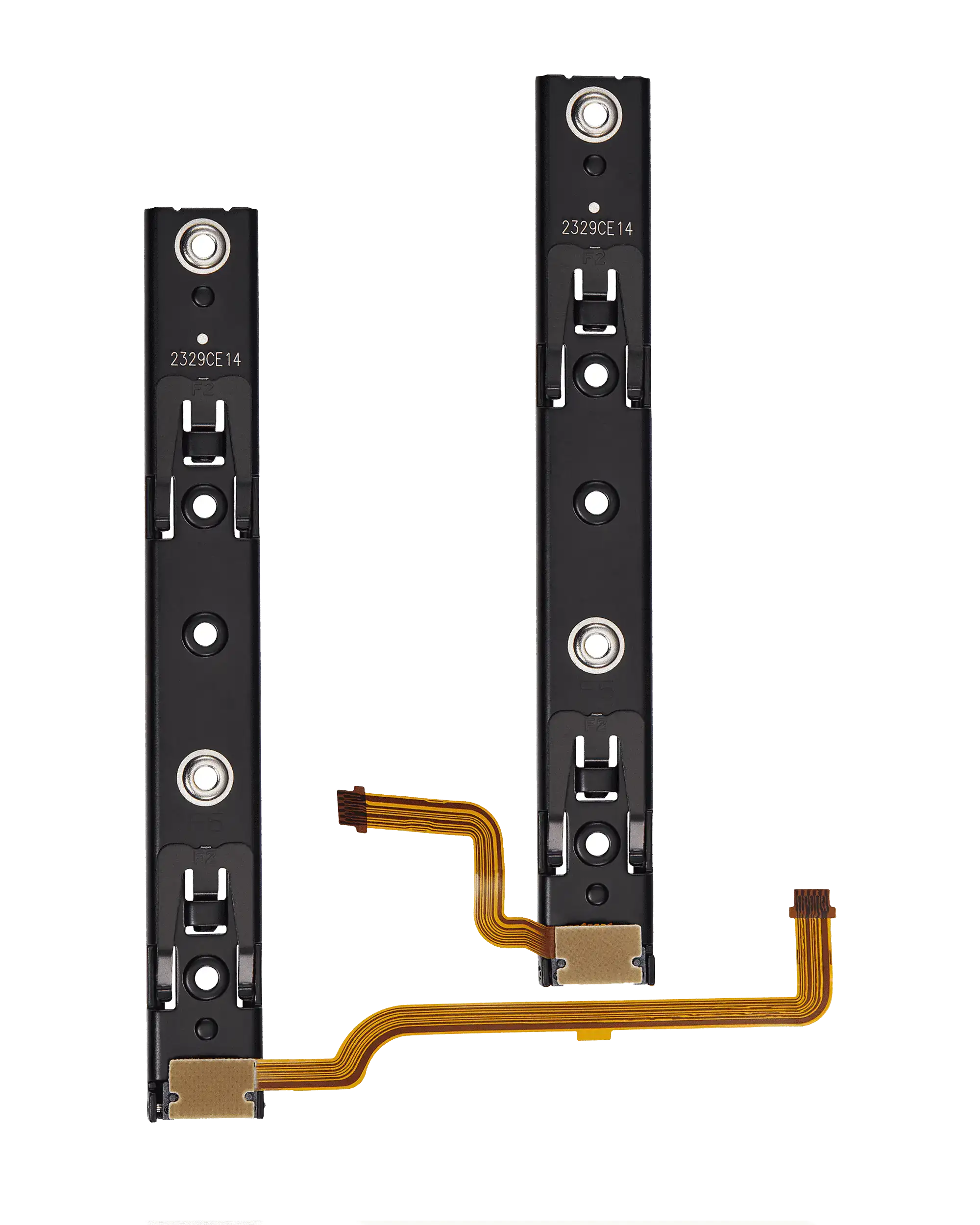 Left & right rail with flex cable for Nintendo Switch (console side)
