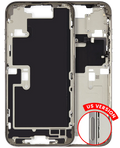 Midframe/Rahmen inkl. Kleinteile iPhone 16 Pro Max Nat. Titanium gebrauchter OEM