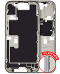 Backcover/Rahmen mit Kleinteilen für iPhone 16 Pro, Weiß Titanium, OEM A