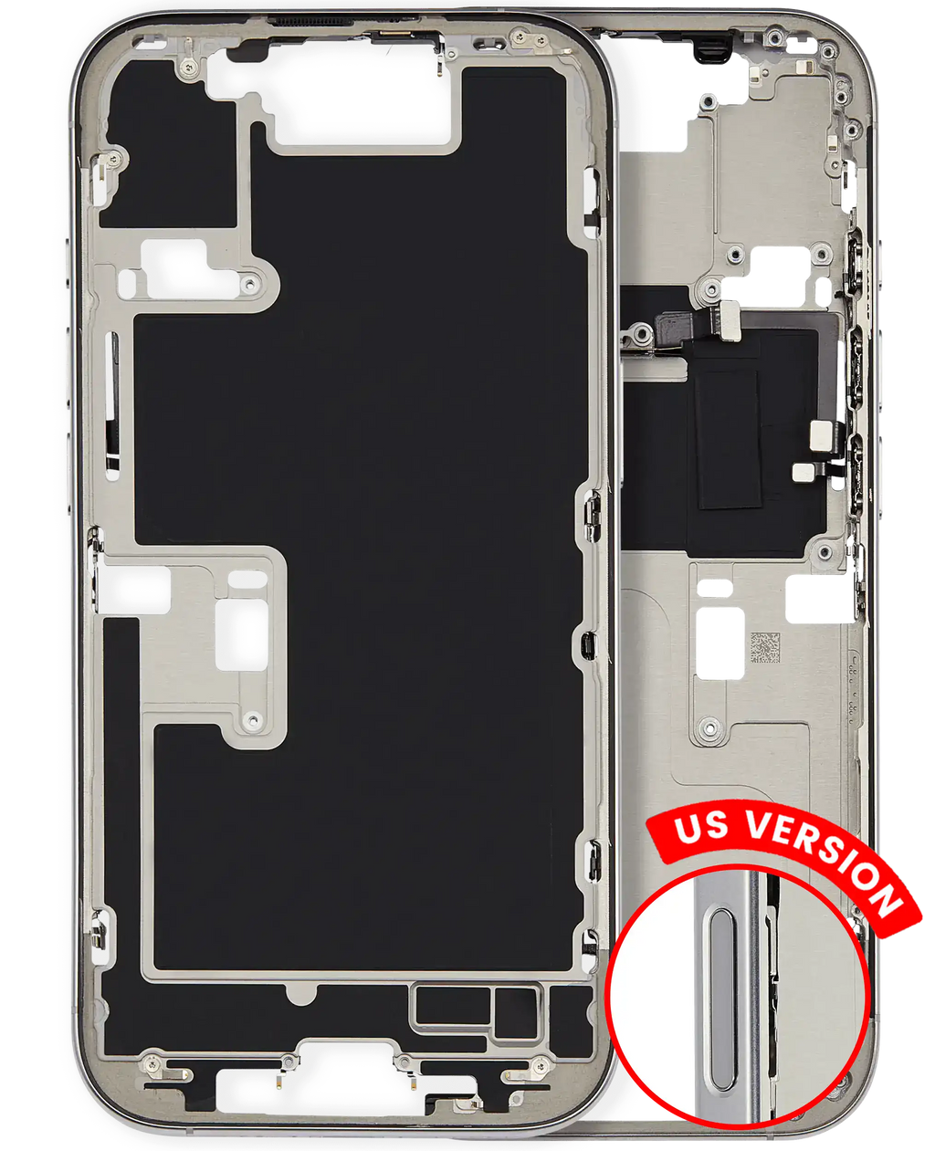 Original Apple-Ausbau A gebraucht – iPhone 16 Pro US Version Rahmen Natur