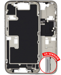 Midframe/Rahmen m. Kleinteilen für iPhone 16 Pro, OEM Pull A, Nat. Titanium