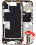 Midframe/Rahmen mit Kleinteilen für iPhone 16 Pro Desert Titanium OEM A