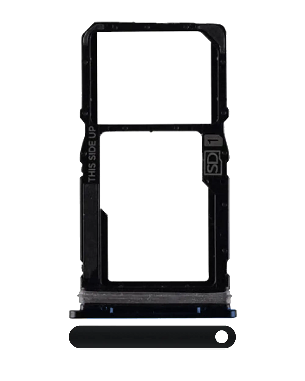 SIM Card Tray for Motorola Moto G Power (XT2165 / 2022) (RTL) (Original OEM) (Dark Grove)
