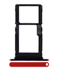 SIM-Kartenfach Dual-SIM für Motorola One Hyper Rot Original OEM