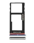 SIM Card Tray (Dual SIM) for Motorola One Fusion Plus (XT2067-2 / 2020) Original OEM White